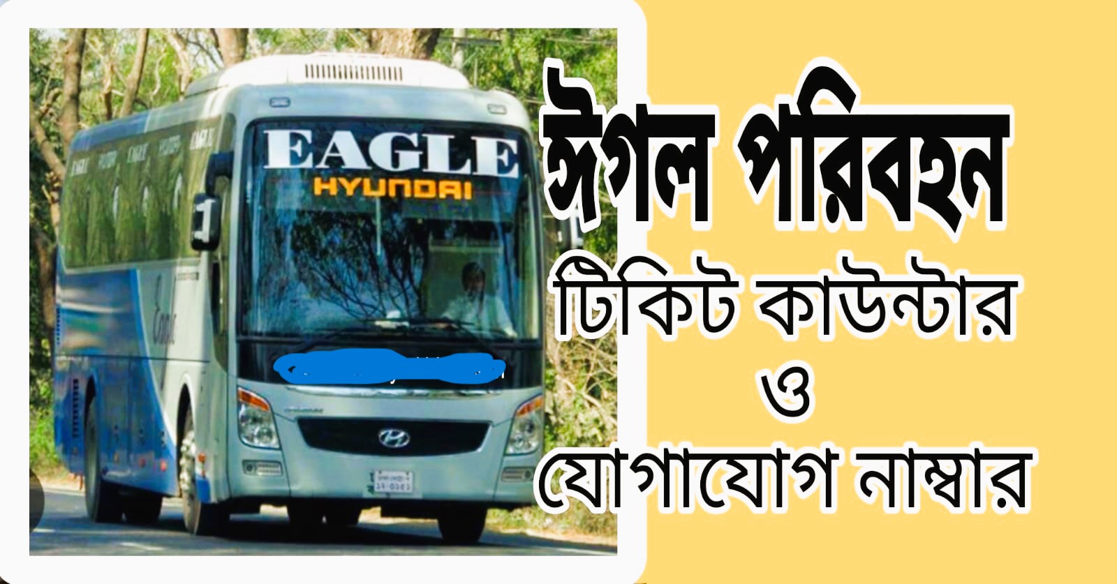 Eagle Paribahan Counter Number & Ticket Booking Office